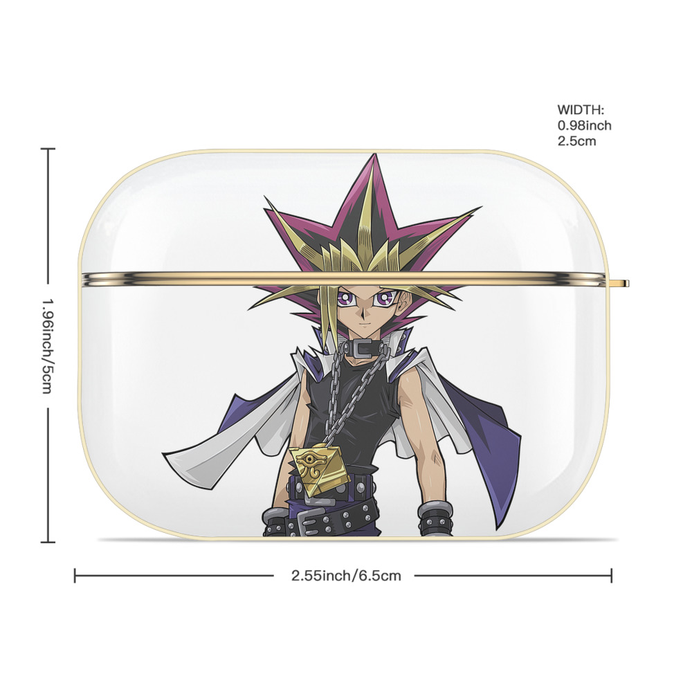 遊☆戯☆王 Yu-Gi-Oh! 【AirPods Pro用】ハードシェル保護ケース｜耐衝撃・防指紋・カラビナ付き商品仕様