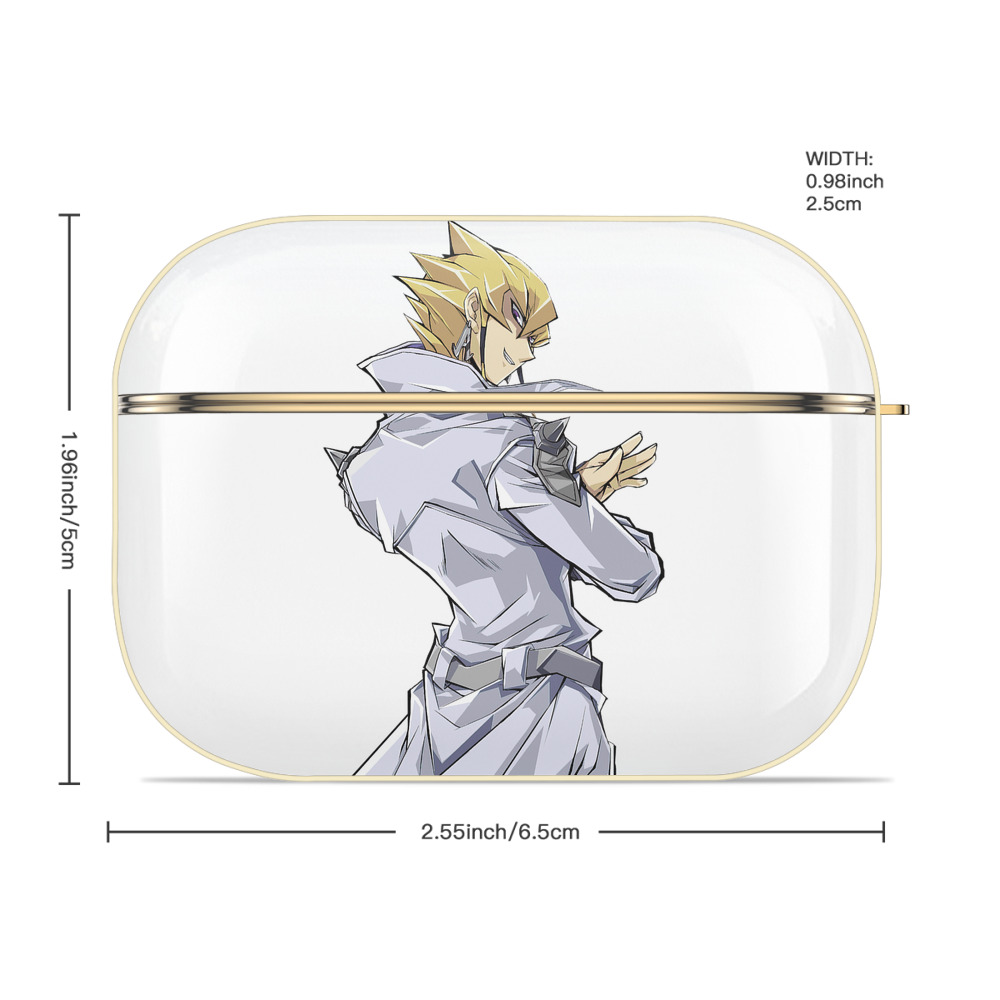 遊☆戯☆王 Yu-Gi-Oh! 【AirPods Pro用】ハードシェル保護ケース｜耐衝撃・防指紋・カラビナ付き商品仕様