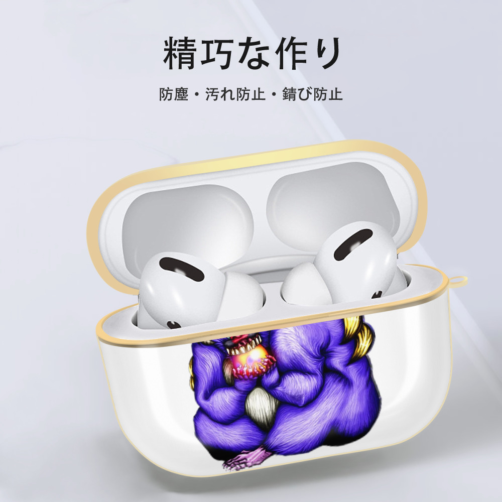遊☆戯☆王 Yu-Gi-Oh! 【AirPods Pro用】ハードシェル保護ケース｜耐衝撃・防指紋・カラビナ付き商品仕様