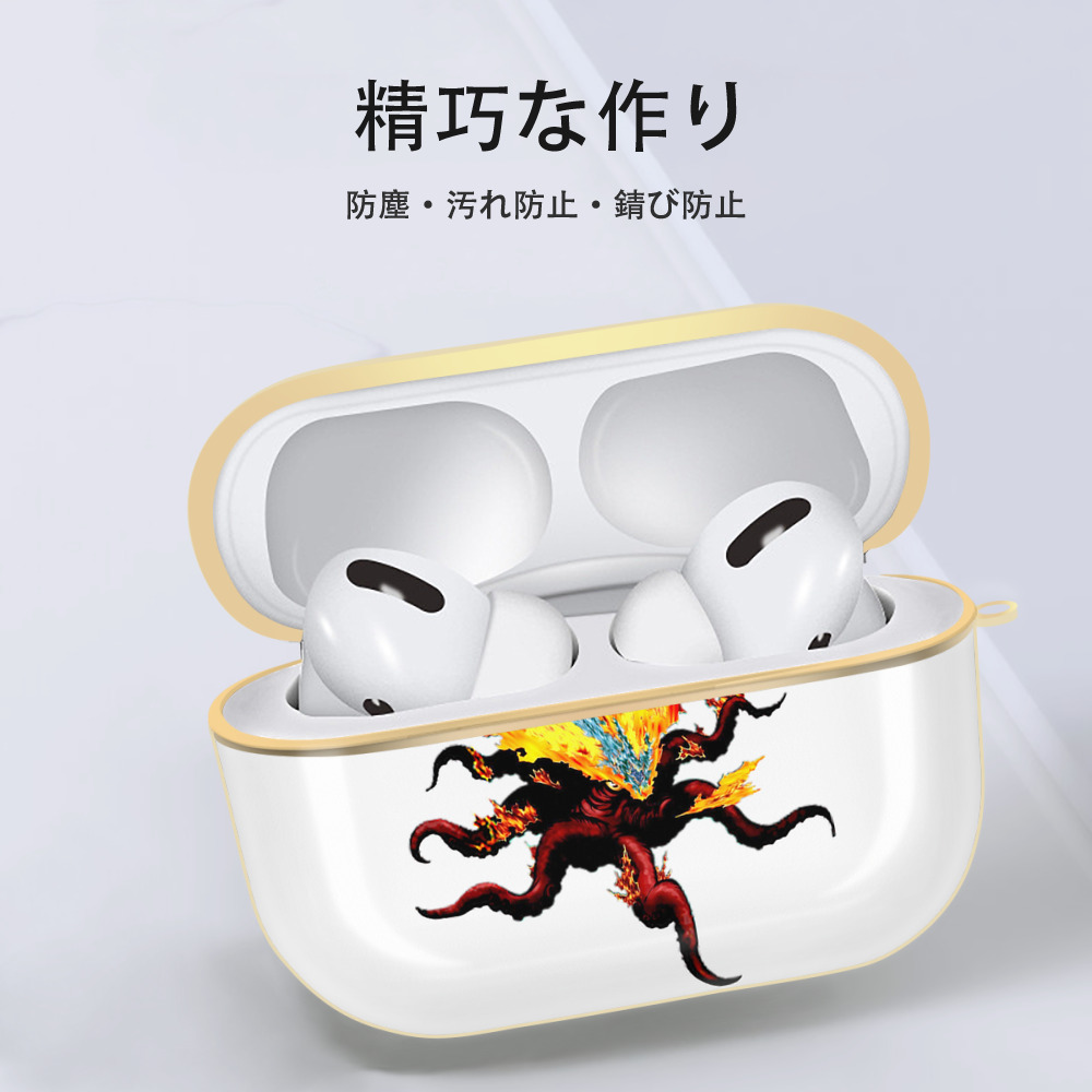 遊☆戯☆王 Yu-Gi-Oh! 【AirPods Pro用】ハードシェル保護ケース｜耐衝撃・防指紋・カラビナ付き商品仕様