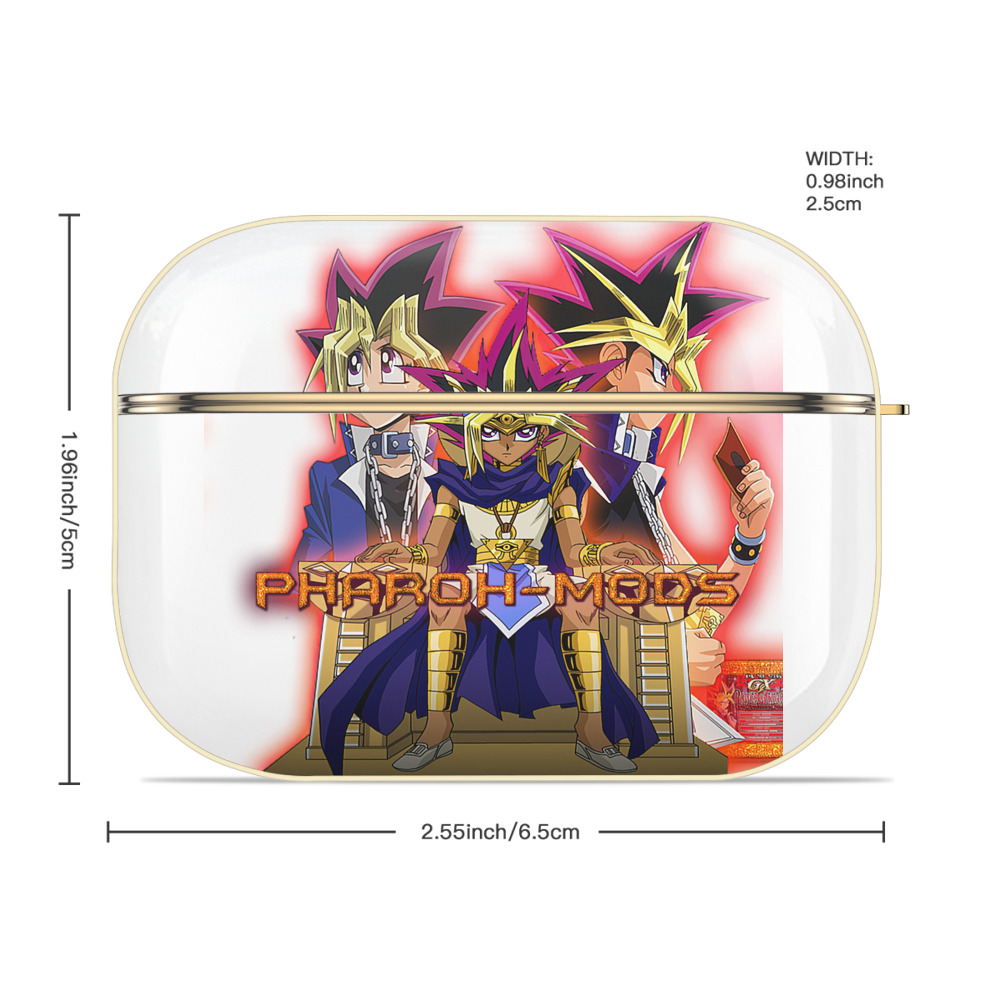 遊☆戯☆王 Yu-Gi-Oh! 【AirPods Pro用】ハードシェル保護ケース｜耐衝撃・防指紋・カラビナ付き商品仕様