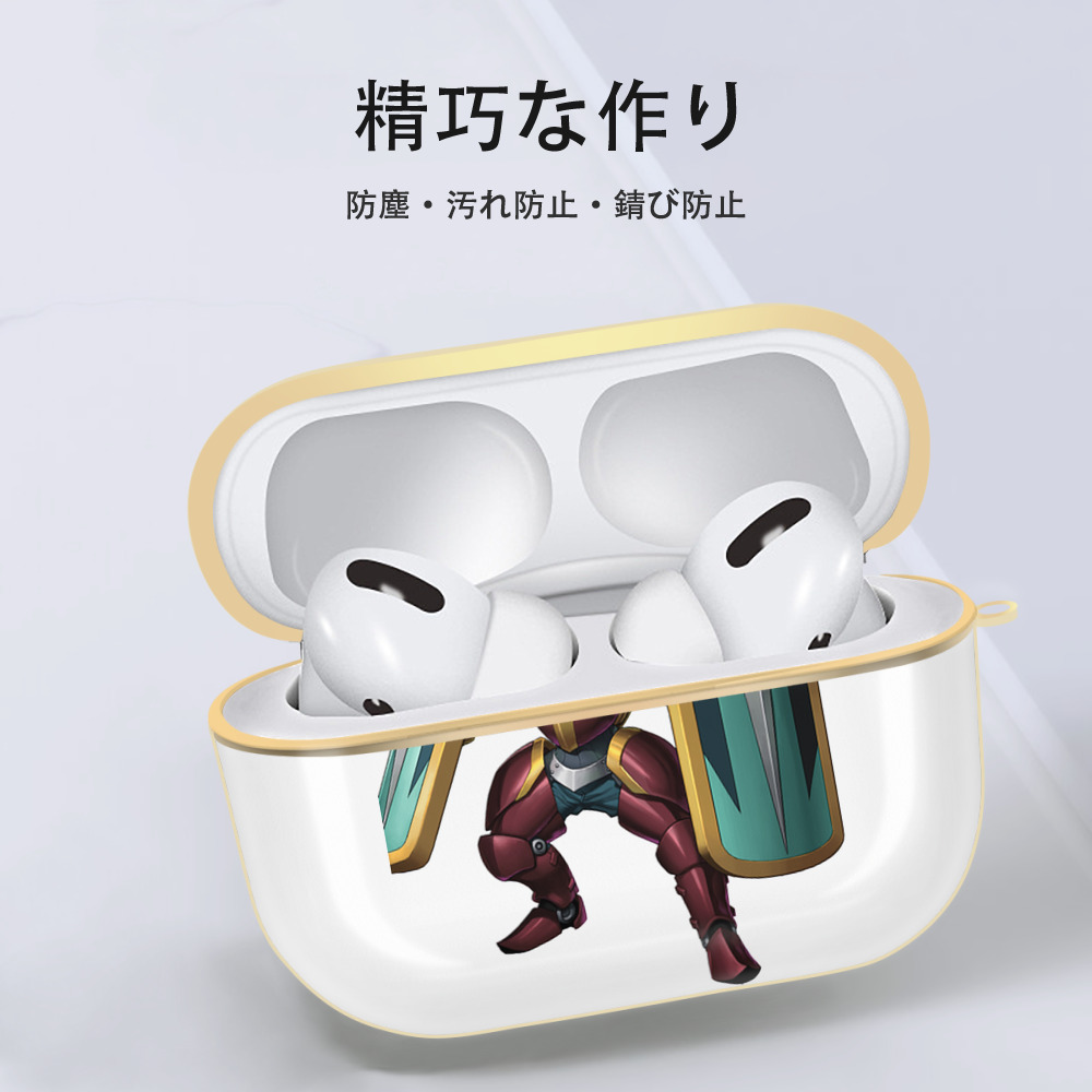 遊☆戯☆王 Yu-Gi-Oh! 【AirPods Pro用】ハードシェル保護ケース｜耐衝撃・防指紋・カラビナ付き商品仕様