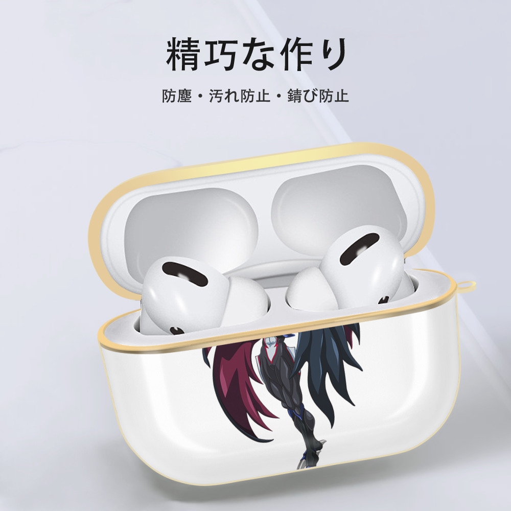 遊☆戯☆王 Yu-Gi-Oh! 【AirPods Pro用】ハードシェル保護ケース｜耐衝撃・防指紋・カラビナ付き商品仕様