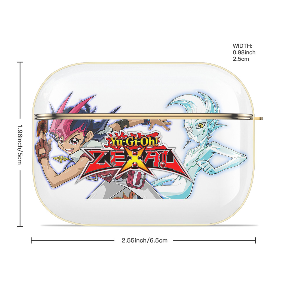 遊☆戯☆王 Yu-Gi-Oh! 【AirPods Pro用】ハードシェル保護ケース｜耐衝撃・防指紋・カラビナ付き商品仕様