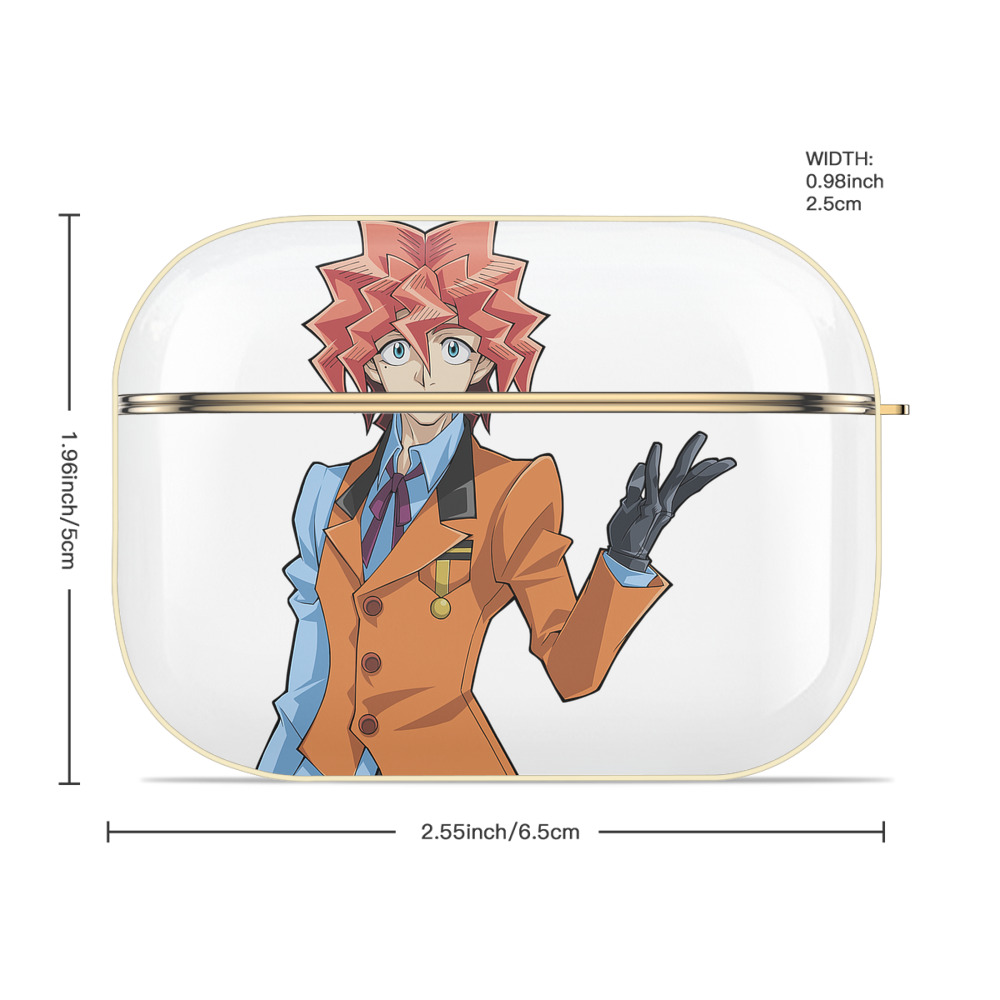 遊☆戯☆王 Yu-Gi-Oh! 【AirPods Pro用】ハードシェル保護ケース｜耐衝撃・防指紋・カラビナ付き商品仕様