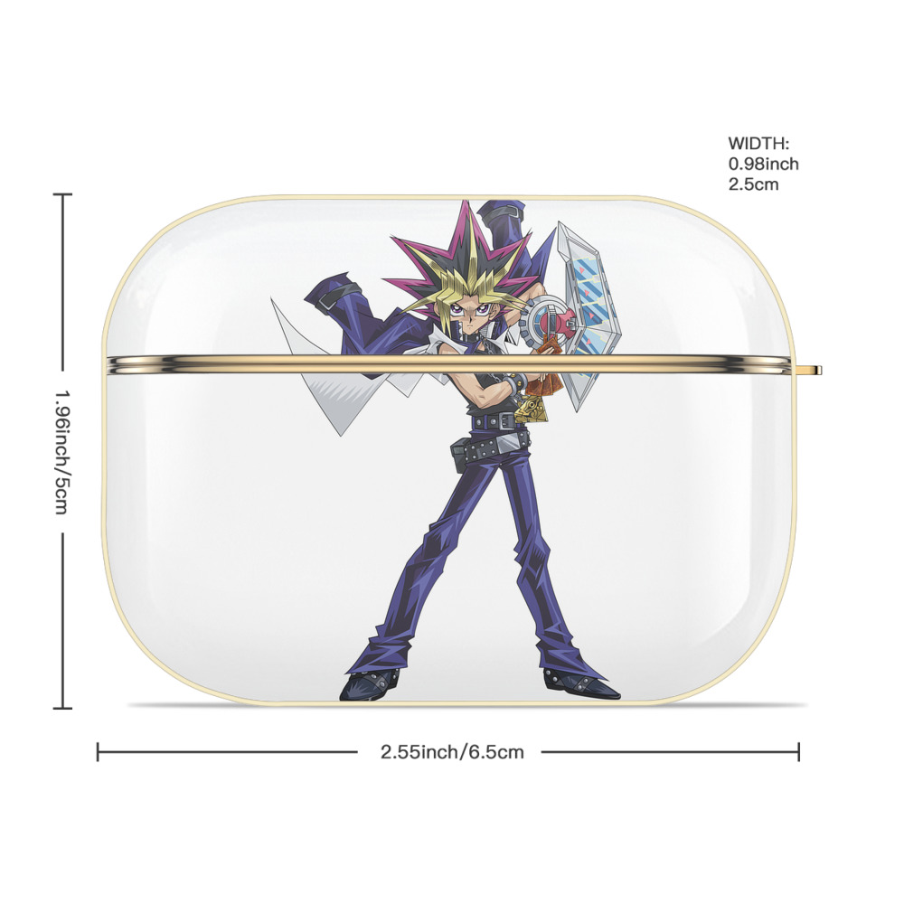 遊☆戯☆王 Yu-Gi-Oh! 【AirPods Pro用】ハードシェル保護ケース｜耐衝撃・防指紋・カラビナ付き商品仕様