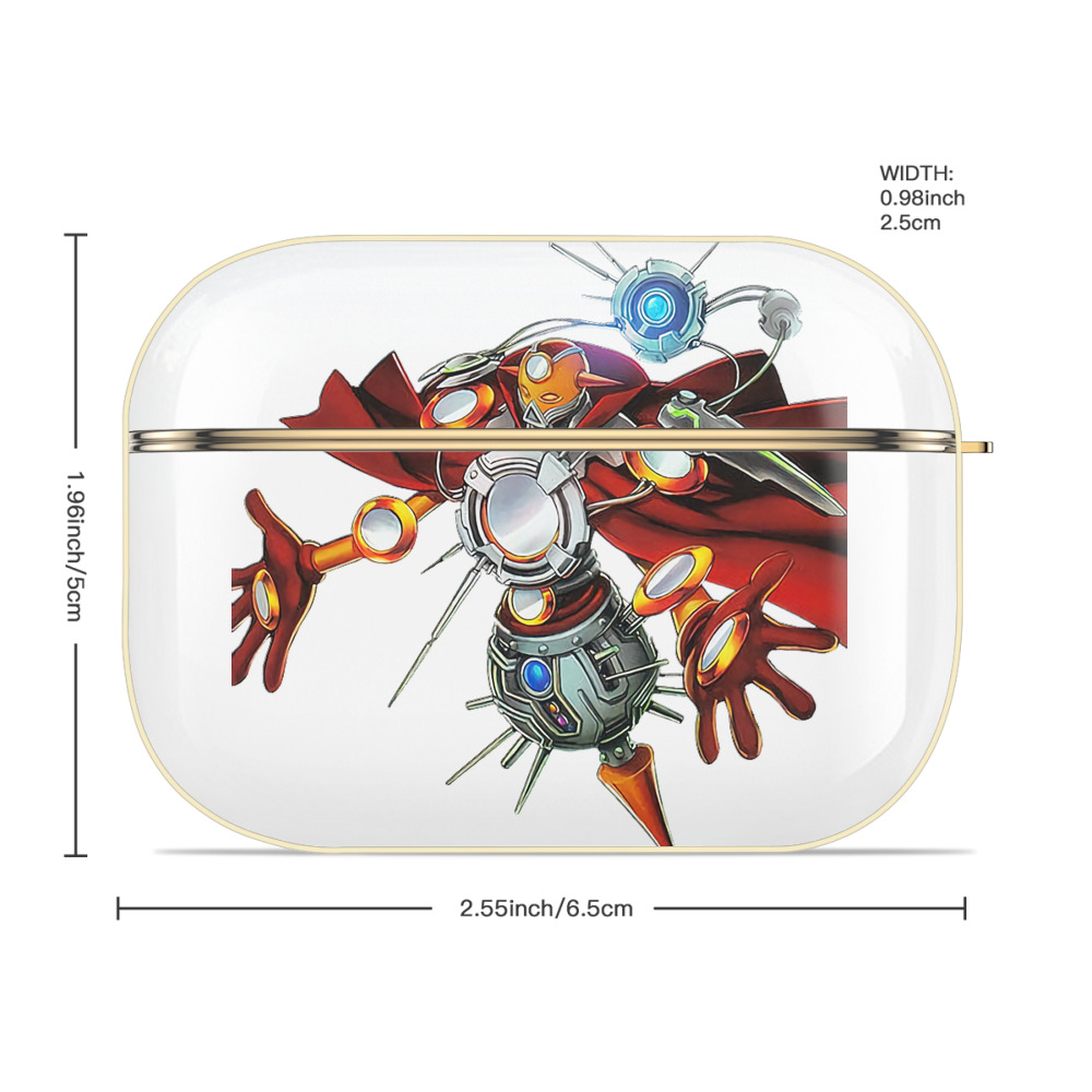 遊☆戯☆王 Yu-Gi-Oh! 【AirPods Pro用】ハードシェル保護ケース｜耐衝撃・防指紋・カラビナ付き商品仕様