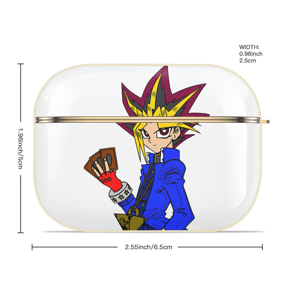 遊☆戯☆王 Yu-Gi-Oh! 【AirPods Pro用】ハードシェル保護ケース｜耐衝撃・防指紋・カラビナ付き商品仕様