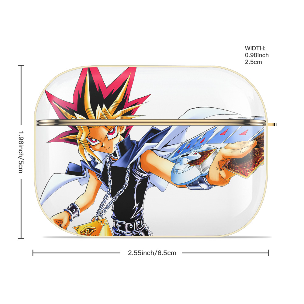遊☆戯☆王 Yu-Gi-Oh! 【AirPods Pro用】ハードシェル保護ケース｜耐衝撃・防指紋・カラビナ付き商品仕様
