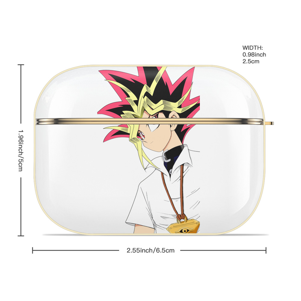 遊☆戯☆王 Yu-Gi-Oh! 【AirPods Pro用】ハードシェル保護ケース｜耐衝撃・防指紋・カラビナ付き商品仕様