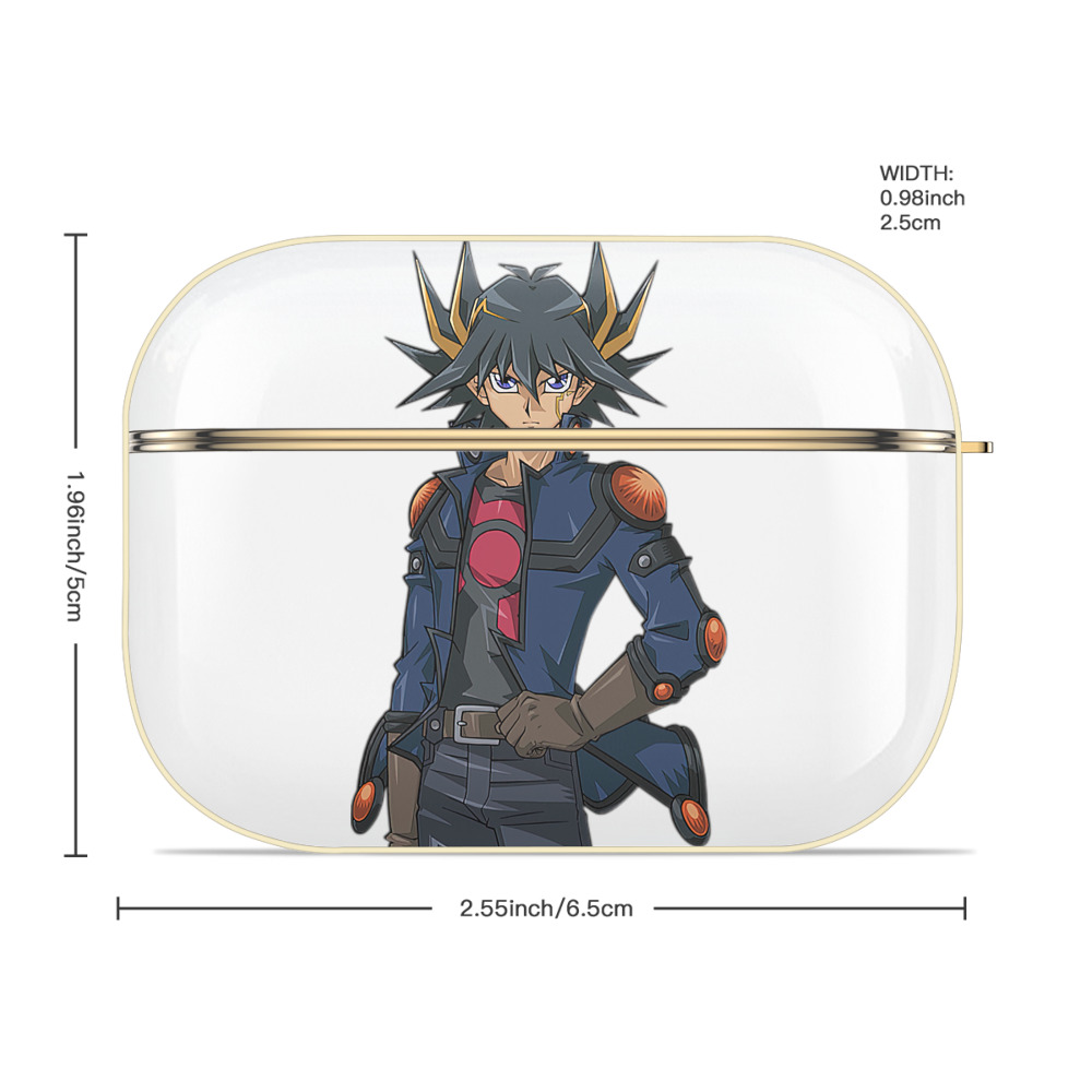 遊☆戯☆王 Yu-Gi-Oh! 【AirPods Pro用】ハードシェル保護ケース｜耐衝撃・防指紋・カラビナ付き商品仕様
