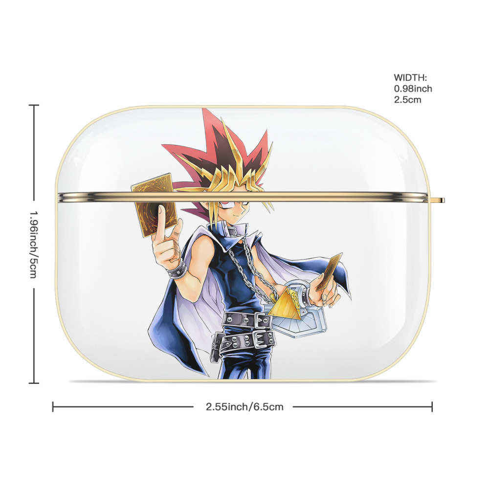 遊☆戯☆王 Yu-Gi-Oh! 【AirPods Pro用】ハードシェル保護ケース｜耐衝撃・防指紋・カラビナ付き商品仕様