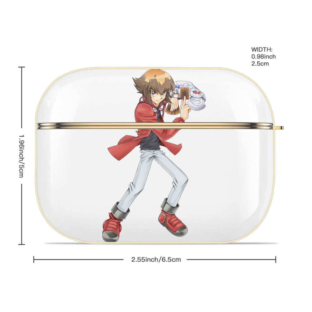 遊☆戯☆王 Yu-Gi-Oh! 【AirPods Pro用】ハードシェル保護ケース｜耐衝撃・防指紋・カラビナ付き商品仕様