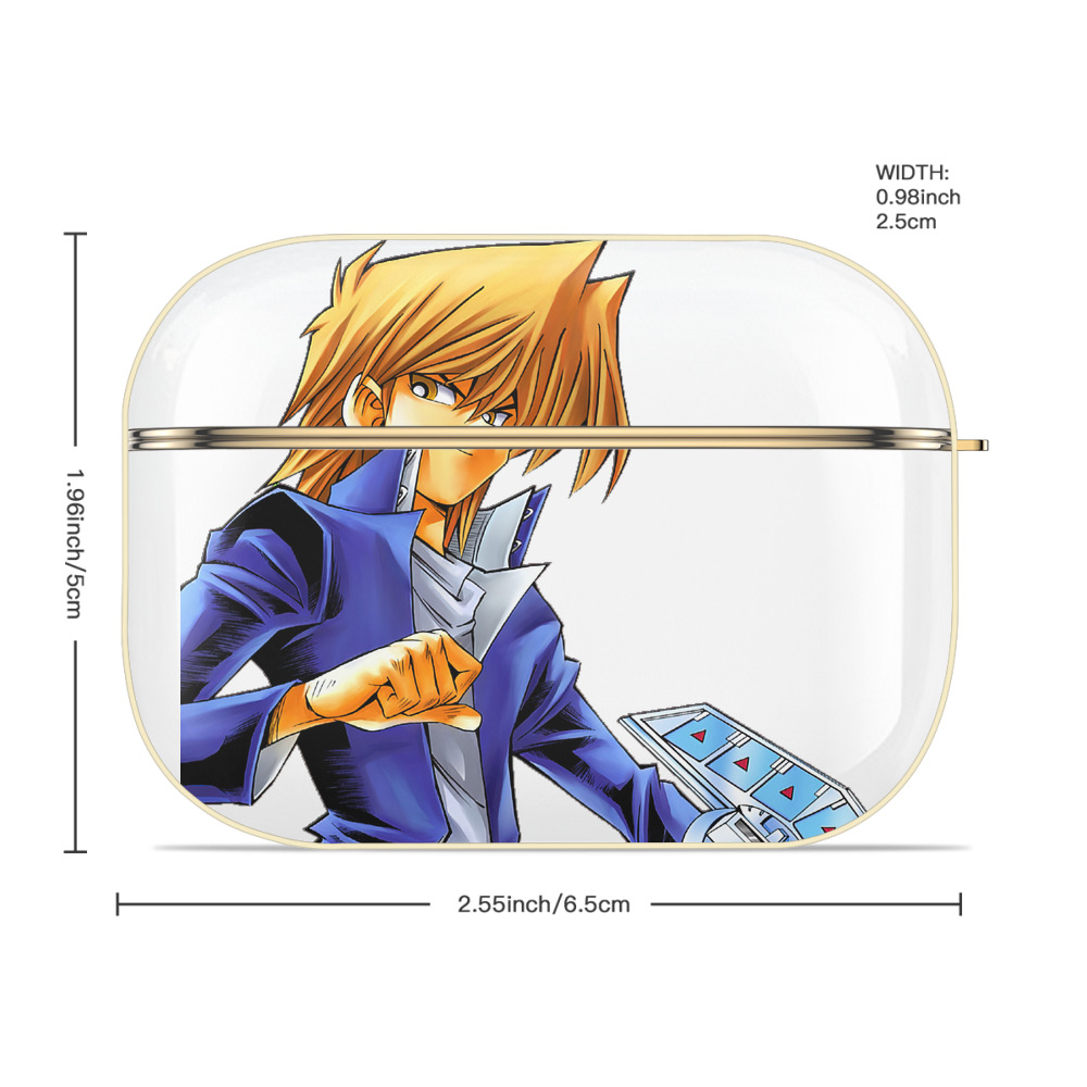 遊☆戯☆王 Yu-Gi-Oh! 【AirPods Pro用】ハードシェル保護ケース｜耐衝撃・防指紋・カラビナ付き商品仕様