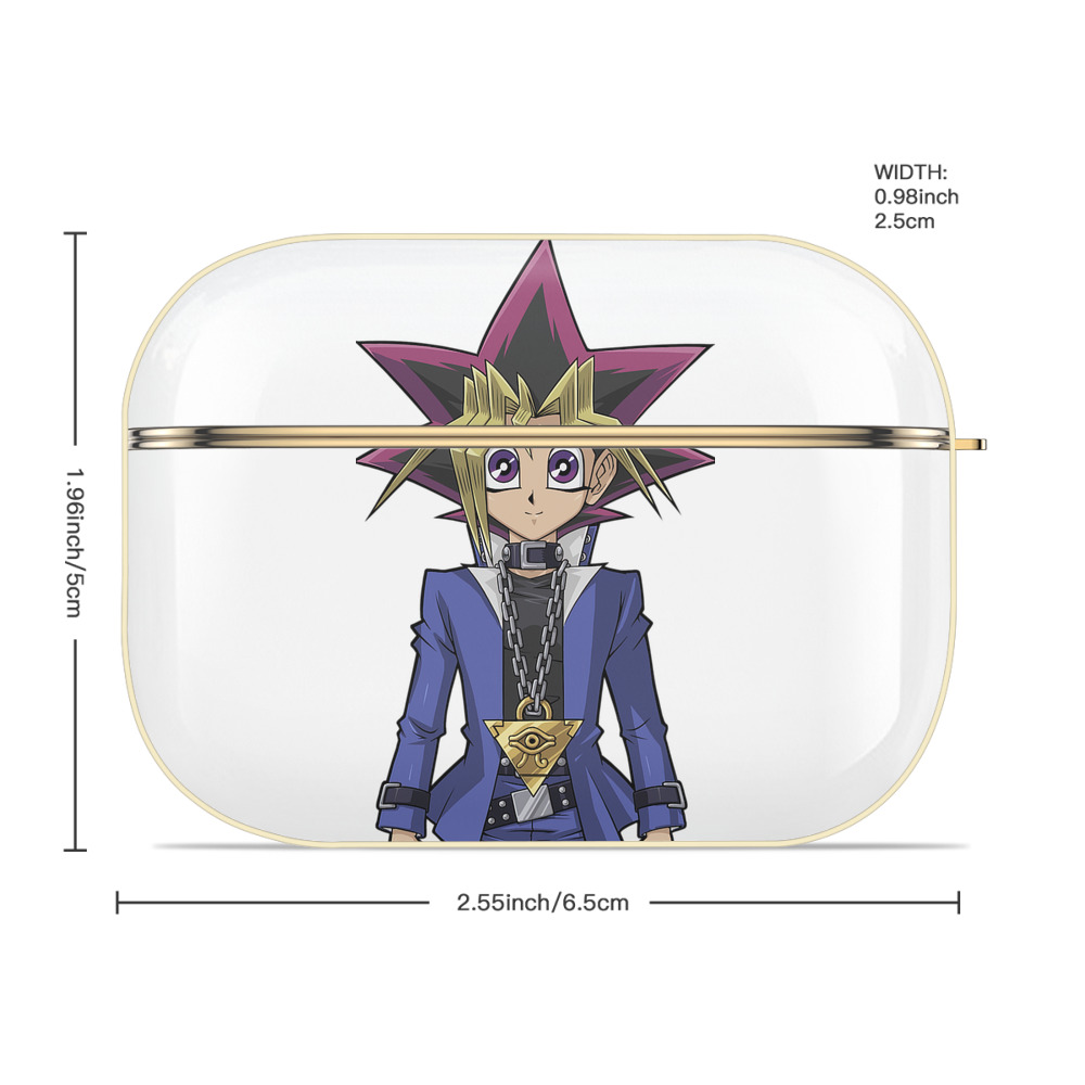 遊☆戯☆王 Yu-Gi-Oh! 【AirPods Pro用】ハードシェル保護ケース｜耐衝撃・防指紋・カラビナ付き商品仕様