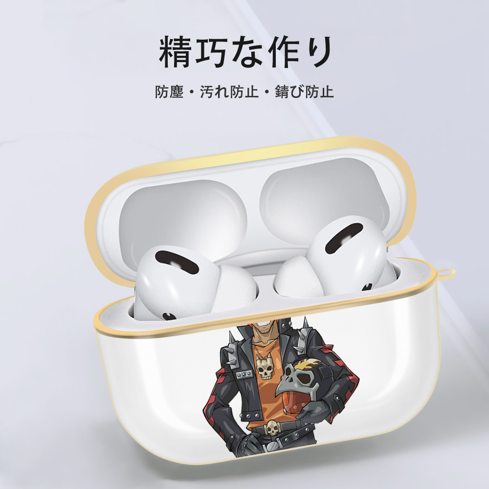 遊☆戯☆王 Yu-Gi-Oh! 【AirPods Pro用】ハードシェル保護ケース｜耐衝撃・防指紋・カラビナ付き商品仕様