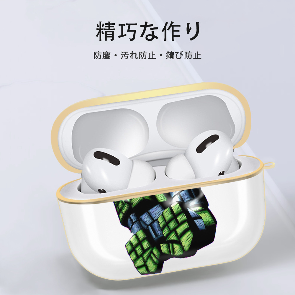 遊☆戯☆王 Yu-Gi-Oh! 【AirPods Pro用】ハードシェル保護ケース｜耐衝撃・防指紋・カラビナ付き商品仕様