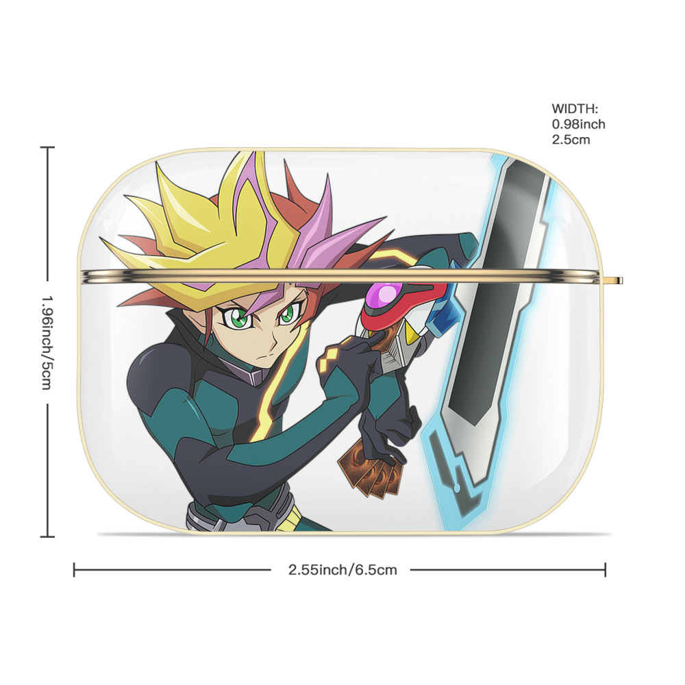 遊☆戯☆王 Yu-Gi-Oh! 【AirPods Pro用】ハードシェル保護ケース｜耐衝撃・防指紋・カラビナ付き商品仕様