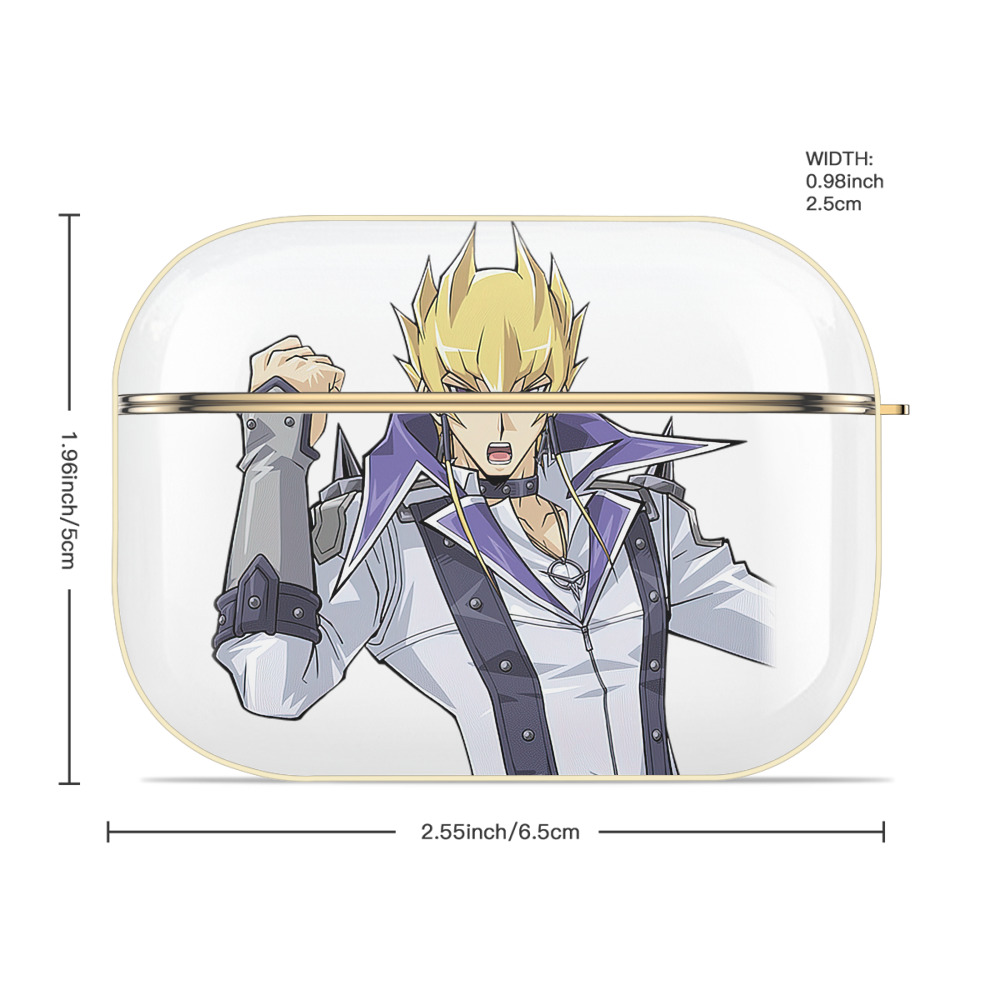 遊☆戯☆王 Yu-Gi-Oh! 【AirPods Pro用】ハードシェル保護ケース｜耐衝撃・防指紋・カラビナ付き商品仕様
