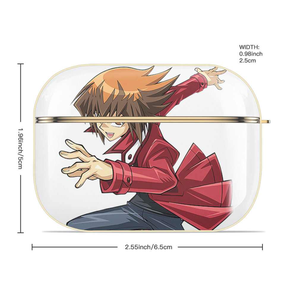 遊☆戯☆王 Yu-Gi-Oh! 【AirPods Pro用】ハードシェル保護ケース｜耐衝撃・防指紋・カラビナ付き商品仕様