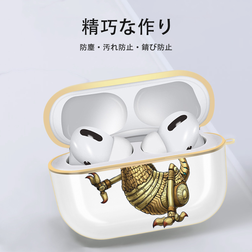遊☆戯☆王 Yu-Gi-Oh! 【AirPods Pro用】ハードシェル保護ケース｜耐衝撃・防指紋・カラビナ付き商品仕様