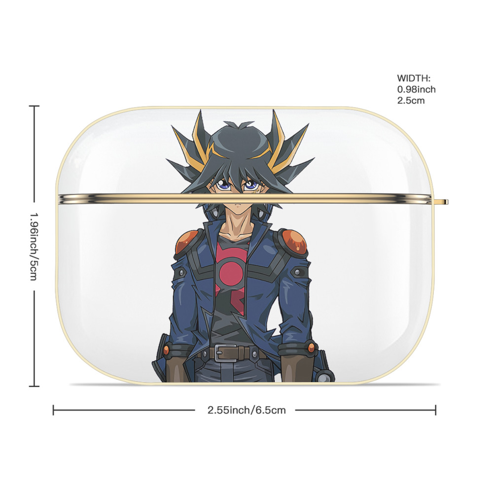 遊☆戯☆王 Yu-Gi-Oh! 【AirPods Pro用】ハードシェル保護ケース｜耐衝撃・防指紋・カラビナ付き商品仕様