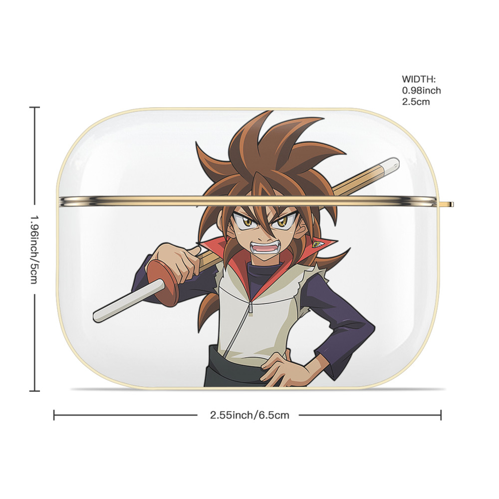 遊☆戯☆王 Yu-Gi-Oh! 【AirPods Pro用】ハードシェル保護ケース｜耐衝撃・防指紋・カラビナ付き商品仕様