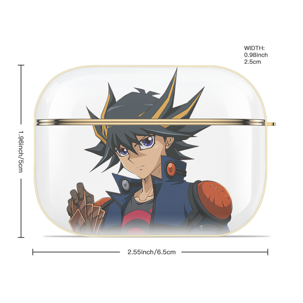 遊☆戯☆王 Yu-Gi-Oh! 【AirPods Pro用】ハードシェル保護ケース｜耐衝撃・防指紋・カラビナ付き商品仕様