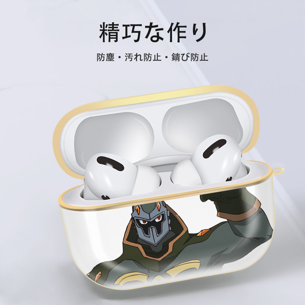 遊☆戯☆王 Yu-Gi-Oh! 【AirPods Pro用】ハードシェル保護ケース｜耐衝撃・防指紋・カラビナ付き商品仕様