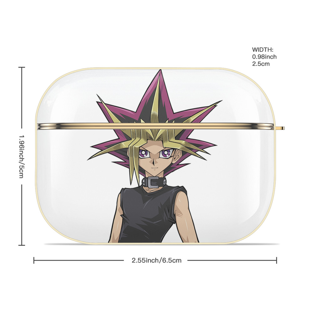 遊☆戯☆王 Yu-Gi-Oh! 【AirPods Pro用】ハードシェル保護ケース｜耐衝撃・防指紋・カラビナ付き商品仕様