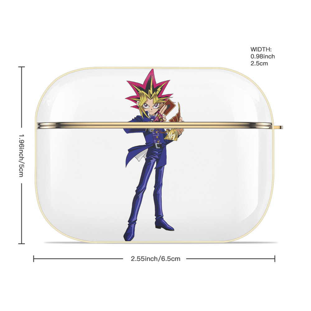 遊☆戯☆王 Yu-Gi-Oh! 【AirPods Pro用】ハードシェル保護ケース｜耐衝撃・防指紋・カラビナ付き商品仕様