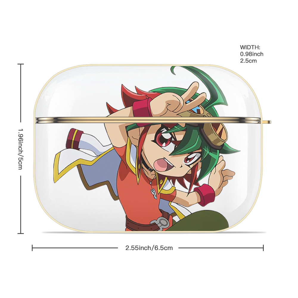 遊☆戯☆王 Yu-Gi-Oh! 【AirPods Pro用】ハードシェル保護ケース｜耐衝撃・防指紋・カラビナ付き商品仕様