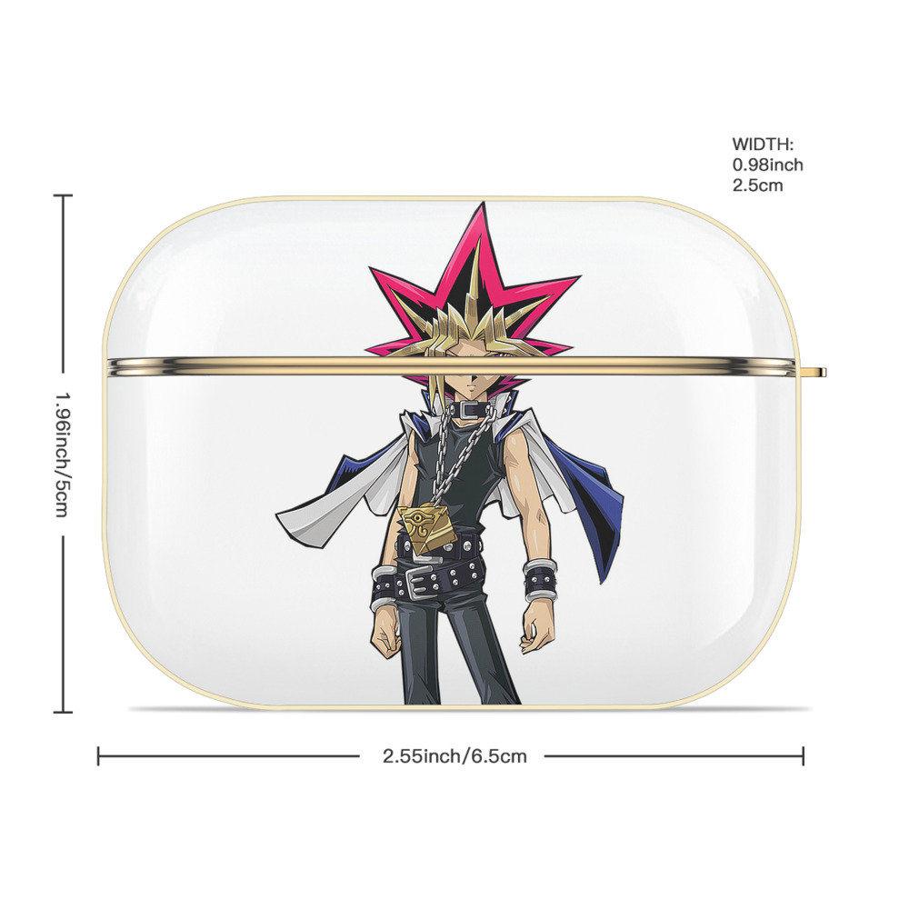 遊☆戯☆王 Yu-Gi-Oh! 【AirPods Pro用】ハードシェル保護ケース｜耐衝撃・防指紋・カラビナ付き商品仕様