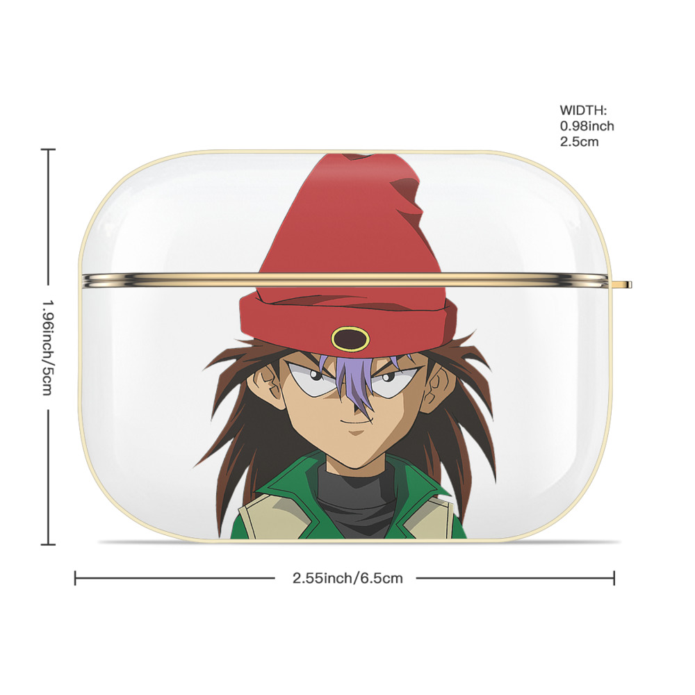 遊☆戯☆王 Yu-Gi-Oh! 【AirPods Pro用】ハードシェル保護ケース｜耐衝撃・防指紋・カラビナ付き商品仕様
