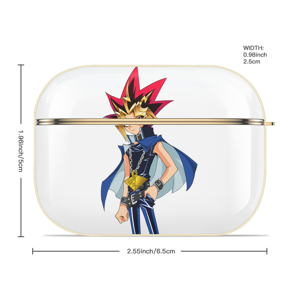 遊☆戯☆王 Yu-Gi-Oh! 【AirPods Pro用】ハードシェル保護ケース｜耐衝撃・防指紋・カラビナ付き商品仕様
