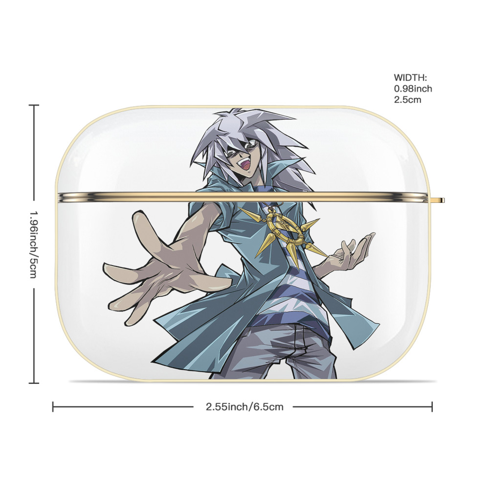 遊☆戯☆王 Yu-Gi-Oh! 【AirPods Pro用】ハードシェル保護ケース｜耐衝撃・防指紋・カラビナ付き商品仕様