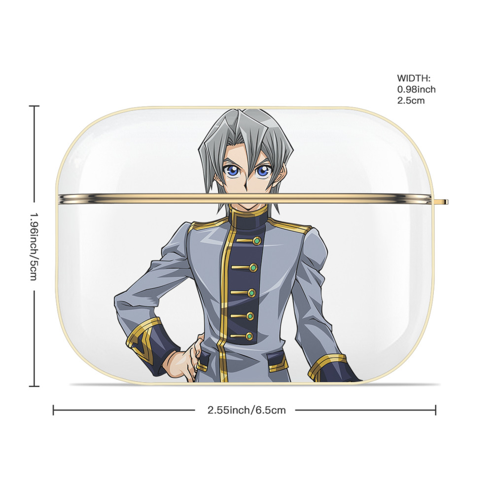 遊☆戯☆王 Yu-Gi-Oh! 【AirPods Pro用】ハードシェル保護ケース｜耐衝撃・防指紋・カラビナ付き商品仕様