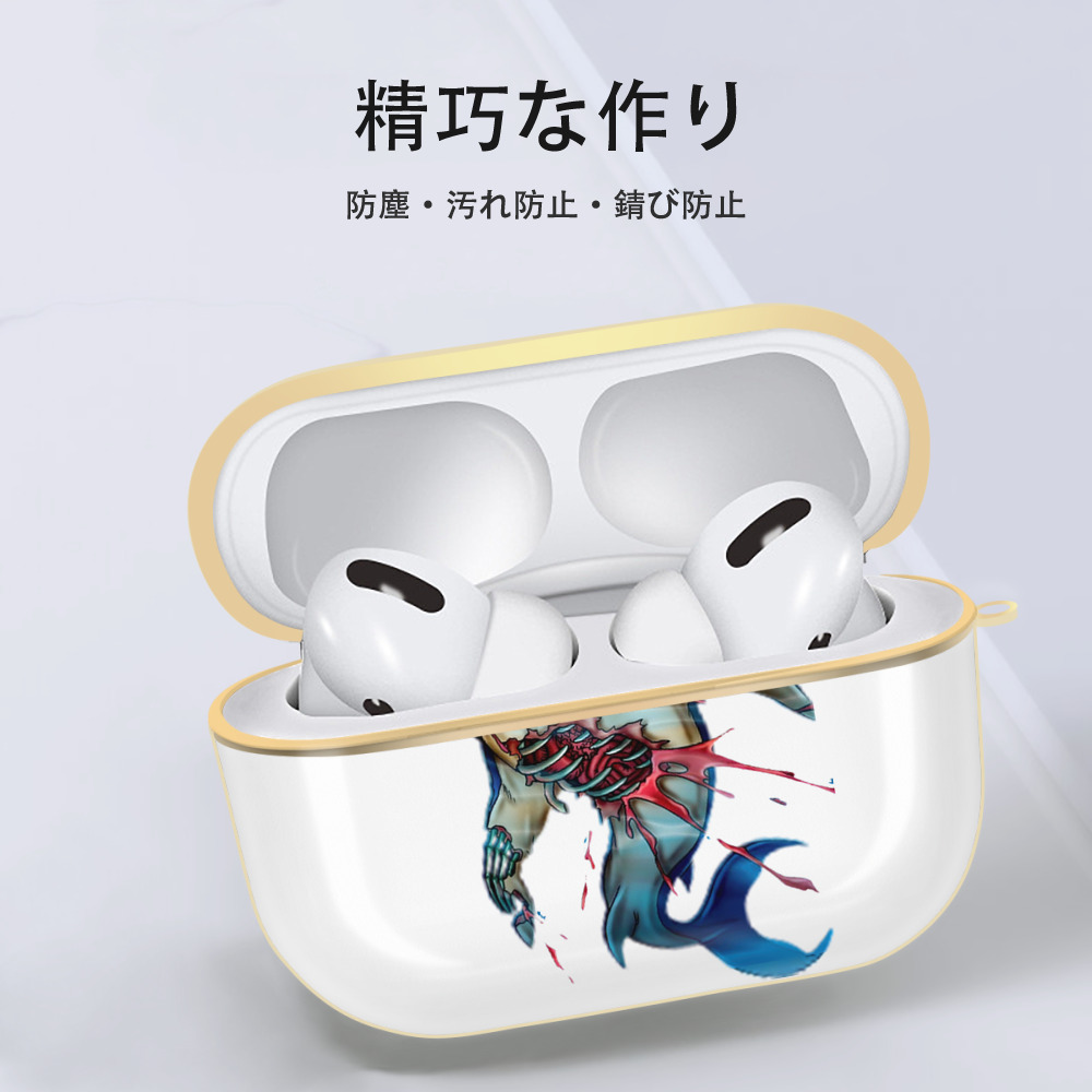 遊☆戯☆王 Yu-Gi-Oh! 【AirPods Pro用】ハードシェル保護ケース｜耐衝撃・防指紋・カラビナ付き商品仕様