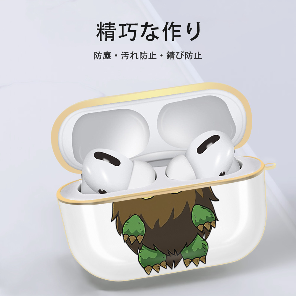 遊☆戯☆王 Yu-Gi-Oh! 【AirPods Pro用】ハードシェル保護ケース｜耐衝撃・防指紋・カラビナ付き商品仕様