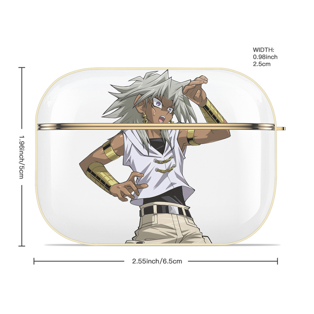 遊☆戯☆王 Yu-Gi-Oh! 【AirPods Pro用】ハードシェル保護ケース｜耐衝撃・防指紋・カラビナ付き商品仕様