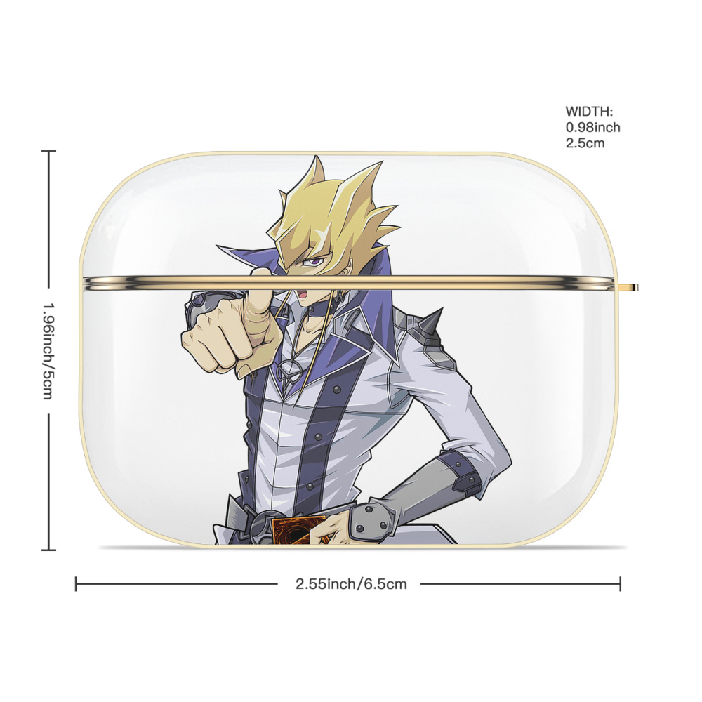 遊☆戯☆王 Yu-Gi-Oh! 【AirPods Pro用】ハードシェル保護ケース｜耐衝撃・防指紋・カラビナ付き商品仕様