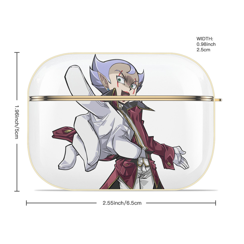 遊☆戯☆王 Yu-Gi-Oh! 【AirPods Pro用】ハードシェル保護ケース｜耐衝撃・防指紋・カラビナ付き商品仕様