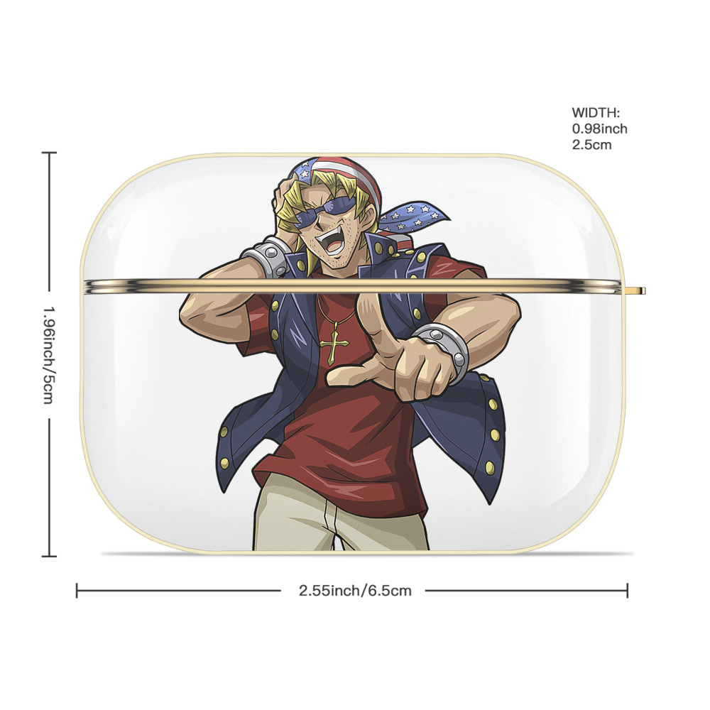 遊☆戯☆王 Yu-Gi-Oh! 【AirPods Pro用】ハードシェル保護ケース｜耐衝撃・防指紋・カラビナ付き商品仕様
