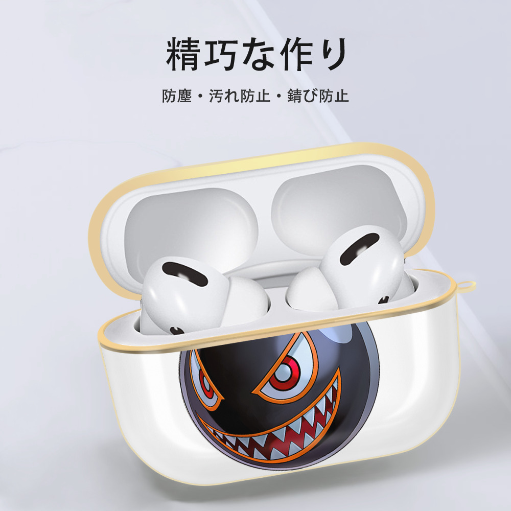 遊☆戯☆王 Yu-Gi-Oh! 【AirPods Pro用】ハードシェル保護ケース｜耐衝撃・防指紋・カラビナ付き商品仕様