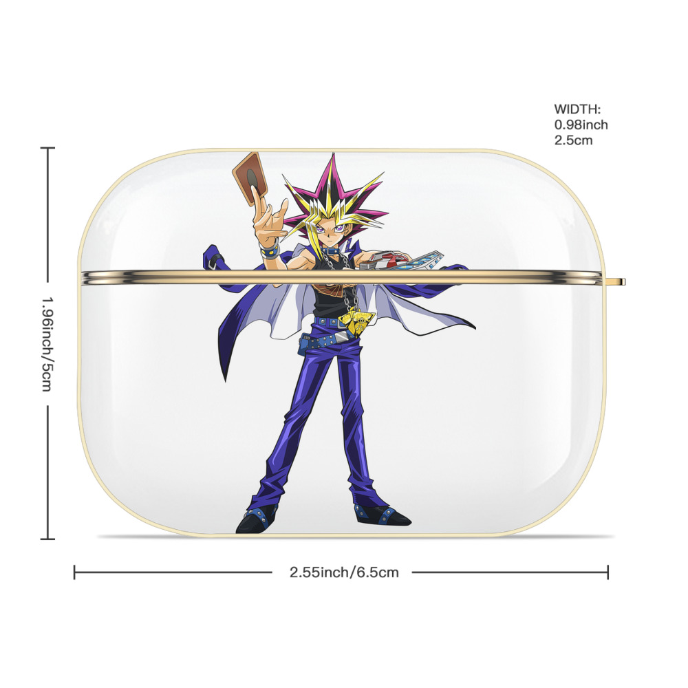 遊☆戯☆王 Yu-Gi-Oh! 【AirPods Pro用】ハードシェル保護ケース｜耐衝撃・防指紋・カラビナ付き商品仕様