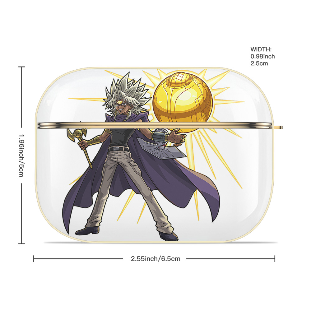 遊☆戯☆王 Yu-Gi-Oh! 【AirPods Pro用】ハードシェル保護ケース｜耐衝撃・防指紋・カラビナ付き商品仕様