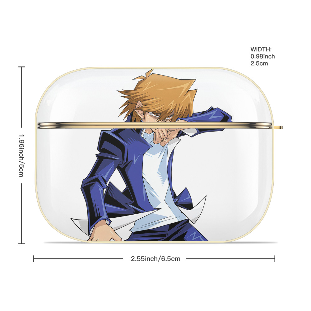 遊☆戯☆王 Yu-Gi-Oh! 【AirPods Pro用】ハードシェル保護ケース｜耐衝撃・防指紋・カラビナ付き商品仕様