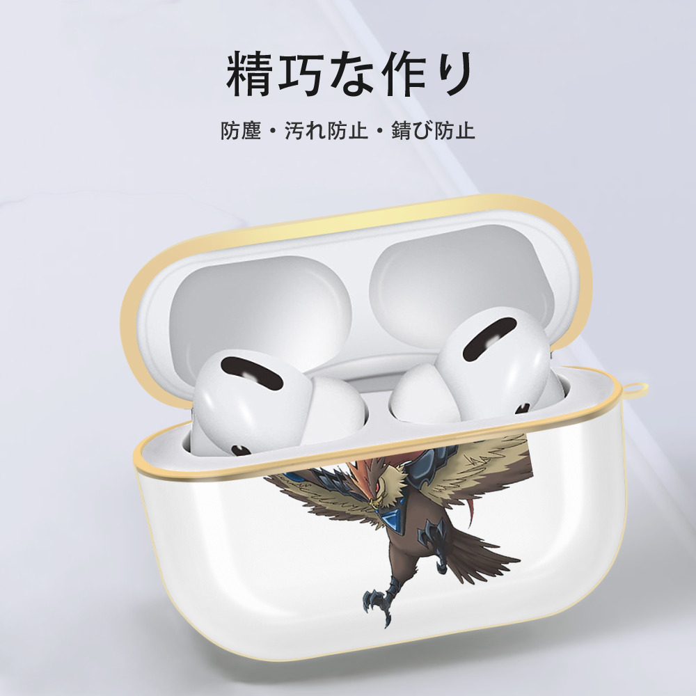 遊☆戯☆王 Yu-Gi-Oh! 【AirPods Pro用】ハードシェル保護ケース｜耐衝撃・防指紋・カラビナ付き商品仕様