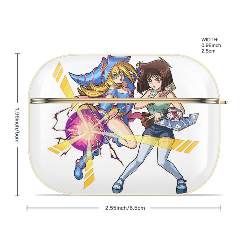 遊☆戯☆王 Yu-Gi-Oh! 【AirPods Pro用】ハードシェル保護ケース｜耐衝撃・防指紋・カラビナ付き商品仕様