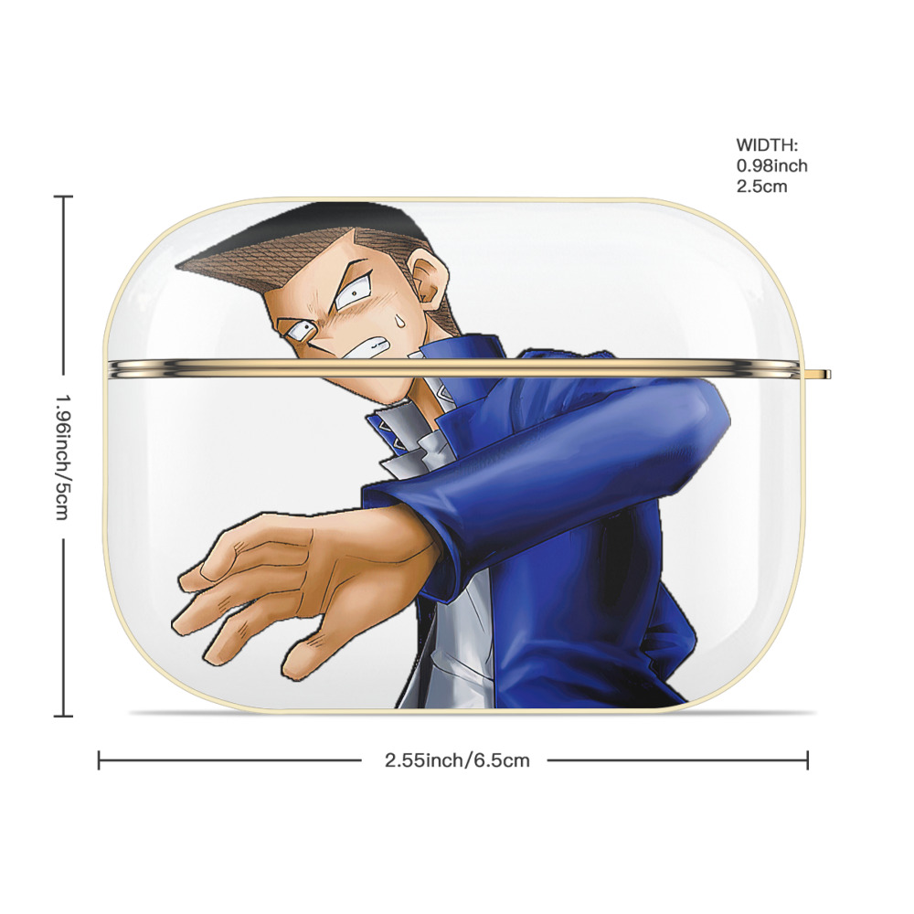 遊☆戯☆王 Yu-Gi-Oh! 【AirPods Pro用】ハードシェル保護ケース｜耐衝撃・防指紋・カラビナ付き商品仕様